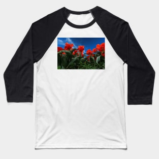 Red Tulips Baseball T-Shirt
